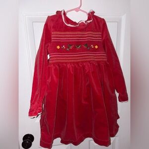 Mini Boden girls holiday dress